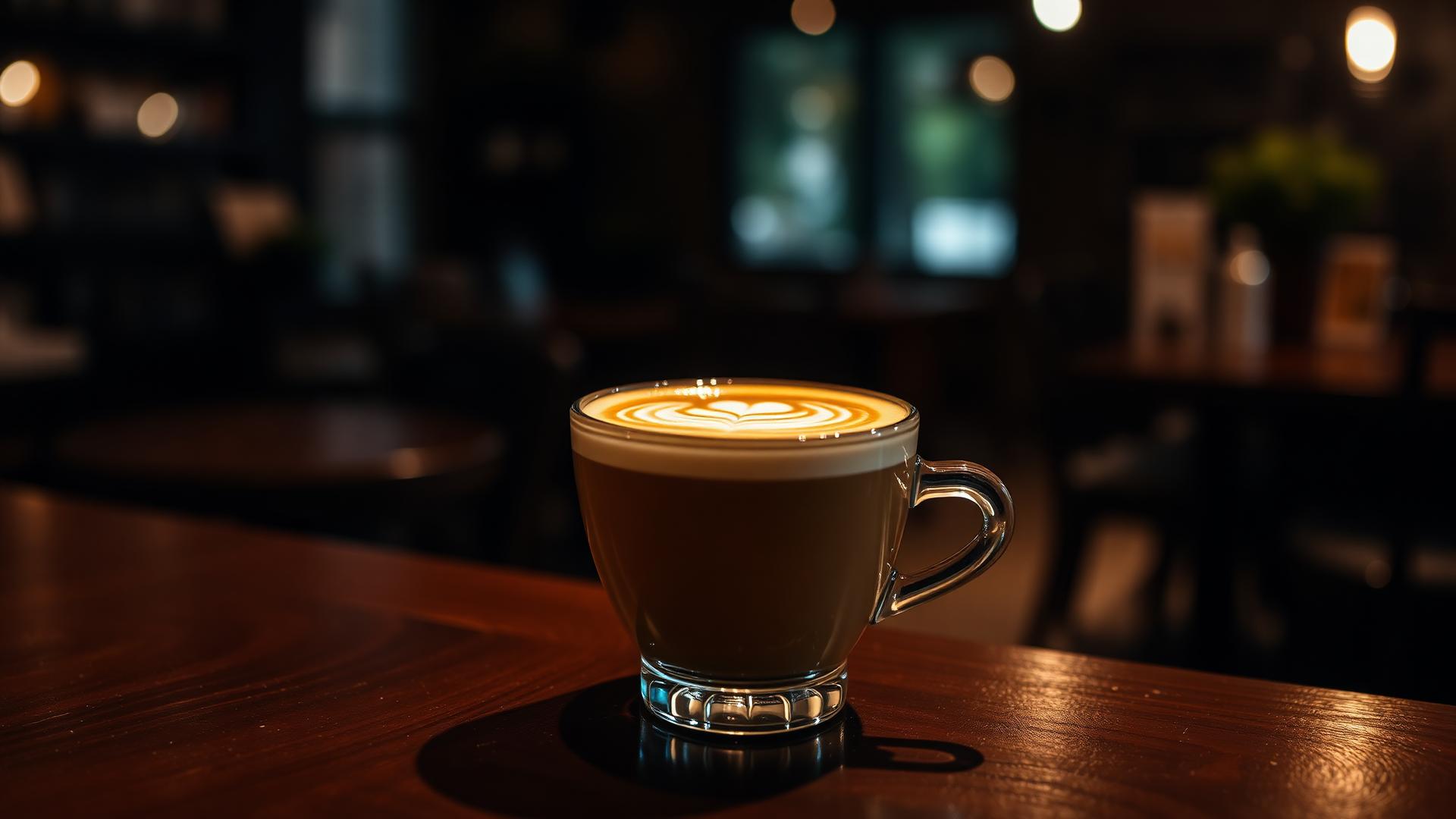 Premium specialty coffee at Valentino